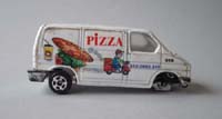 Matchbox pizza van
